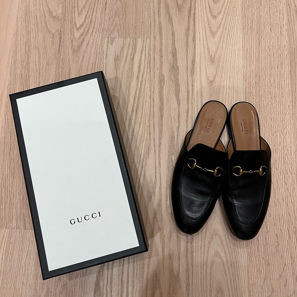 Gucci Princetown Loafer Slides | 39.5